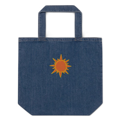 It's a Sunny Day!, Organic denim tote bag